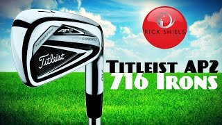 NEW TITLEIST AP2 716 IRONS REVIEW [upl. by Llechtim]