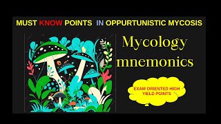 Mycology MnemonicsHigh yield Points [upl. by Esineg]