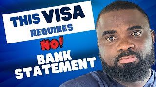 Good news No bank statement is required for this visa application [upl. by Ardnassac351]