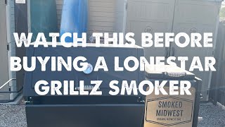 Review of the Lonestar Grillz 20x36 Offset Smoker [upl. by Peppie]