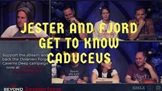 Jester and Fjord Get to Know Caduceus [upl. by Dagna]