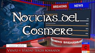 Noticias del Cosmere  Enero 2024 [upl. by Applegate]