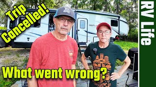 Trip Interrupted 3000 Miles in RV in 7 Days For FL Home Hospital ER [upl. by Dorolisa]