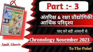 ChronologyNovember2023 Chronologyकरेआसानीसेयाद gkwithamitghorela [upl. by Cyrillus789]