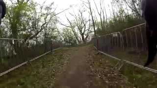 A lap of the 2013 Koksijde World Cup CycloCross cycling circuit with a GoPro camera [upl. by Halilahk]