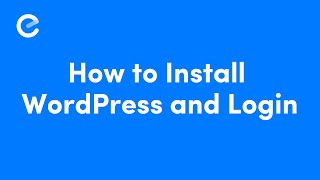 ePanel  How to Install WordPress and Login [upl. by Iorgos72]