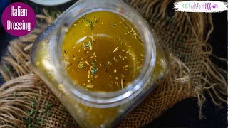 Italian Dressing Recipe I Homemade Italian Dressing for Pasta Salad I Salad Dressing Recipe [upl. by Anaujik]