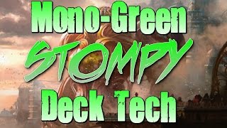 Mtg Deck Tech MonoGreen Stompy in Kaladesh Standard [upl. by Altaf186]