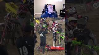 REACTION TO JETT LAWRENCE VS JASON ANDERSON AT SAN DIEGO SUPERCROSS [upl. by Jarrod]