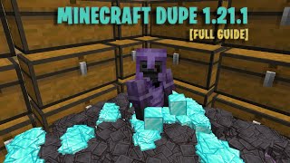 Minecraft Universal Dupe ANY SERVER 1211 [upl. by Tsuda]