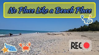 Beach on Lake Superior over by Muskallonge State Park beachlife adventure lakesuperior michigan [upl. by Gaspard]