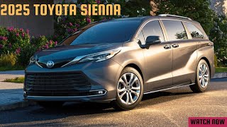 2025 Toyota Sienna Redesign Official Reveal  FIRST LOOK [upl. by Andromeda]