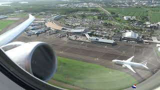 EPIC RollsRoyce Trent 7000 ROAR Airbus A330neo Take Off [upl. by Fleta]