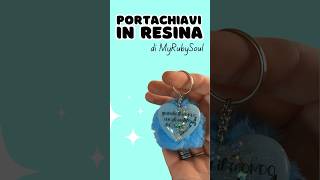 Portachiavi in resina 💙 [upl. by Tirrell197]