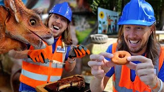 Handyman Hal explores yummy foods for kids [upl. by Ecyla]