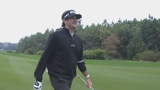 Bubba Watson’s near albatross at HSBC [upl. by Niven]