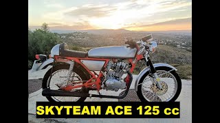 💥Skyteam AceCAFE RACER DE 125cc🤘 [upl. by Tchao]