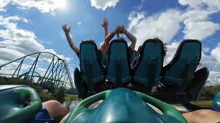 Mako SeaWorld Orlando back row POV [upl. by Ham547]