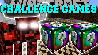 Minecraft NETHER BEAST CHALLENGE GAMES  Lucky Block Mod  Modded MiniGame [upl. by Anipsed]