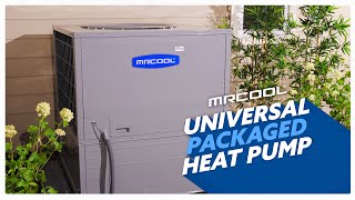 High Performance Worry Free Heat Pump  MRCOOLs Universal Packaged System [upl. by Sihonn]