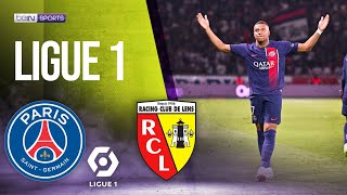 PSG vs Lens  LIGUE 1 HIGHLIGHTS  08262023  beIN SPORTS USA [upl. by Novak]