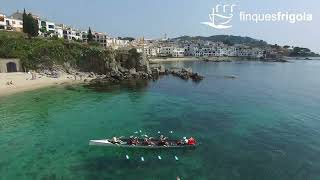 Calella de Palafrugell y Llafranc desde el aire [upl. by Olatha562]