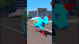 GTA V  SUPER COW SAVING SUPER HOLLY COW 7😭shorts [upl. by Antony364]