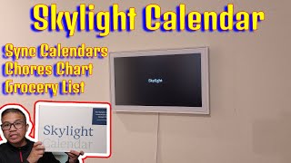 Skylight Digital Calendar  Wall Mount amp Stand Install [upl. by Gazo]