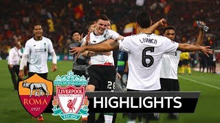 Roma vs Liverpool 42  Highlights amp All Goals Champions League HD FAN VIEW [upl. by Ennaira]