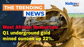 West African Resources Q1 underground gold mined ounces up 22 [upl. by Levey817]