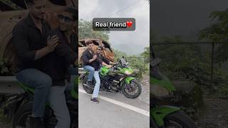 Share with you’re Bestie❤️ shorts motovlog bikeride uk07 [upl. by Derril]