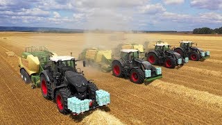 ETA LA LOUVIERE  4 FENDT 1050 amp 900 BLACK BEAUTY  4 KRONE HDP I et II [upl. by Aienahs]