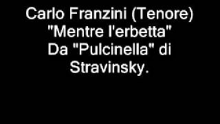 Carlo Franzini Tenore quotMentre lerbettaquot [upl. by Phebe9]