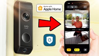 How To Setup Eufy Doorbell Dual in Apple Home Homebridge required [upl. by Anaidni598]