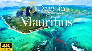 How to spend 5 Days in MAURITIUS Perfect Itinerary  Underwater Waterfall [upl. by Hiltner]