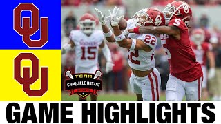 Team Red vs Team White Highlights  2024 Oklahoma Football Spring Game [upl. by Treulich286]