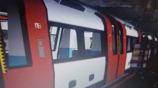 Jubilee line Departing Wembley Park into Wembley Park Sidings [upl. by Cedric272]