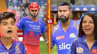 RCB v MI  Playing The Best IPL Game  SlayyPop [upl. by Keverne]