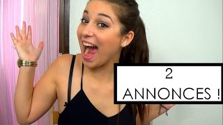 2 annoncessurprises pour vous  ♥  Horia [upl. by Shuman950]