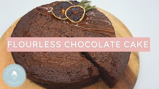 The BEST and TASTIEST Chocolate Cake recipe Flourless  Georgias Cakes [upl. by Brandice846]