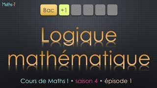 1 Logique mathématique Bac1 [upl. by Norit]