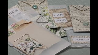 Glassine Bags and Envelopes for your Junk Journals Part 6 [upl. by Vita]