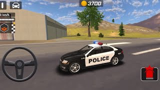 Police 🚨 Car Simulator Game New Police Wali Gadi Car game Android game play video Police station ⛽ [upl. by Llehsam]