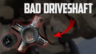 6 Common Bad Driveshaft Symptoms What Causes Driveshaft Failure amp Replacement Cost [upl. by Leima]