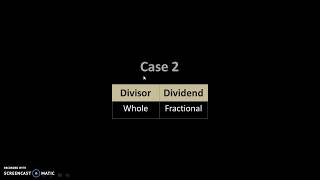 Binary division of fractional numbers  3 cases of fractional binary division [upl. by Gaddi933]