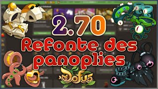 271  OVERVIEW REFONTE DES PANOPLIES  Dofus [upl. by Aneleve]