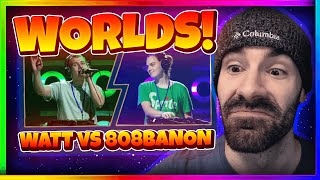 Reacting to Loopstation World Championship 🇨🇿 Watt vs 808Banon 🇺🇸  Semi Final 2023 [upl. by Ylrebmit]