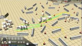 RTS A Pathfinding with squads [upl. by Srevart]