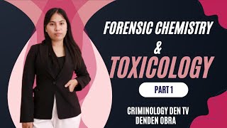 Forensic Chemistry amp Toxicology  Part 1  Forensic Criminology Review Lecture [upl. by Anilatak]