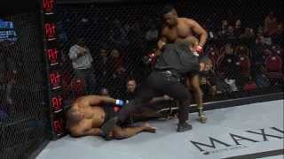 EFC 30 Knife vs Misholas Fight [upl. by Netsruk]